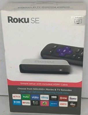 Roku SE 3900SE HD Streaming Media Player Brand New Sealed