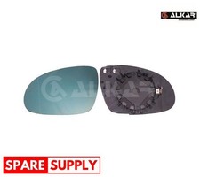 Image of MIRROR GLASS, OUTSIDE MIRROR FOR VW BORA GOLF PASSAT ALKAR 6421128 FITS LEFT