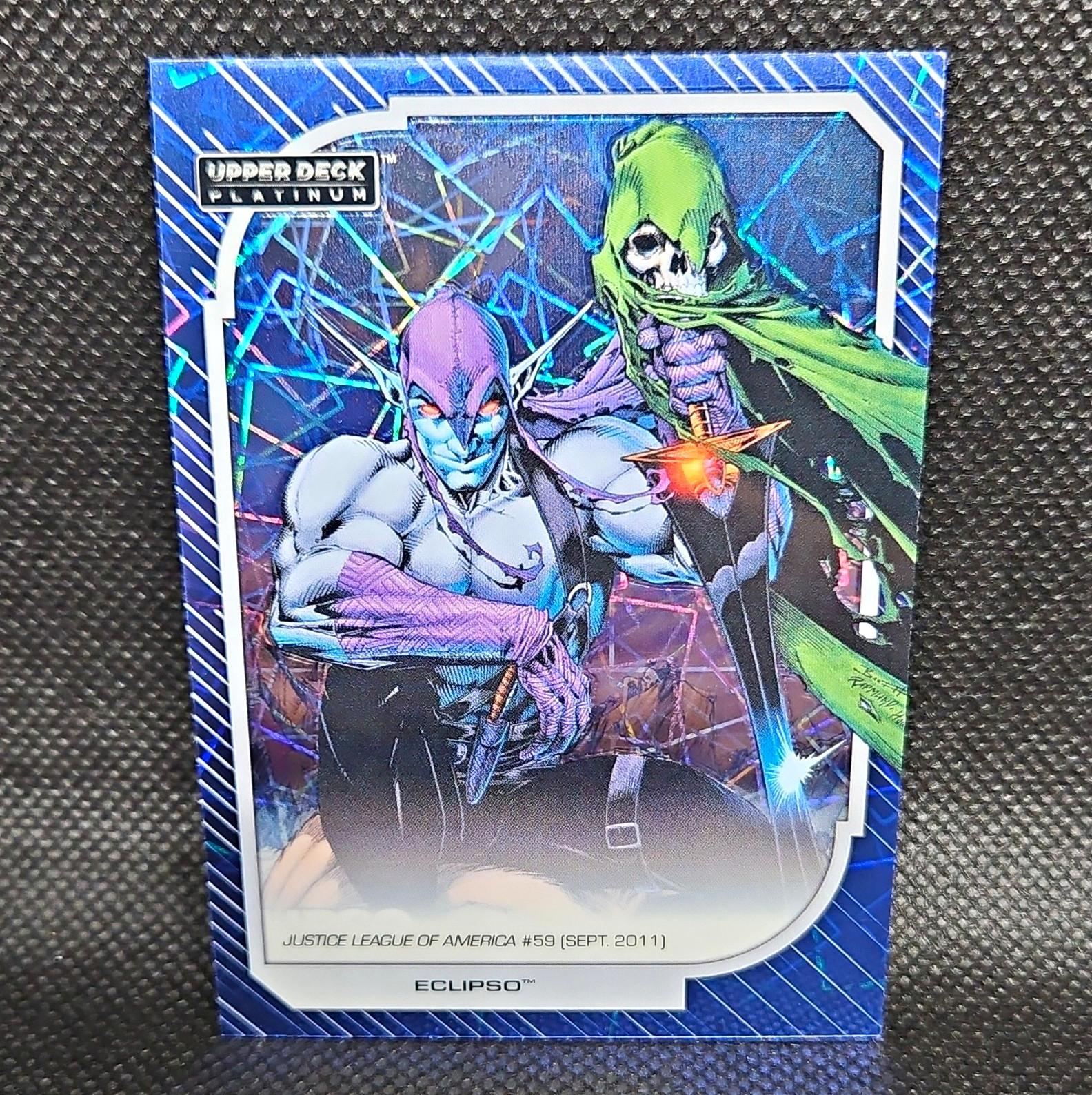 Upper Deck 2016 Platinum DC Eclipso Blue Beam #148 Non-Sport Trading Card