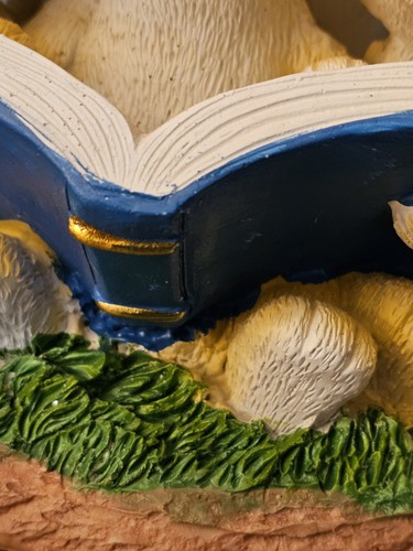 OSTERN FRÜHLING Hasen Lesebuch unter PILZ FIGUR TISCHDEKO - Bild 11 von 20