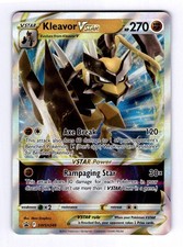 kleavor v pokemon card value Trading Game Sword & Shield Promo SWSH248 [Full Art] Pokmon Hit Points210 HP Form Kleavor V Hp 210 Foil