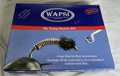 Wapsi Fly Tying Beginner Starter Kit w/Instructions -KITW1 -NEW