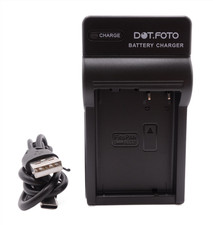 DMW-BLC12 USB Charger for Panasonic Lumix DMC-G7/G70/G80/G81/G85/GX8 DC-G90/G95