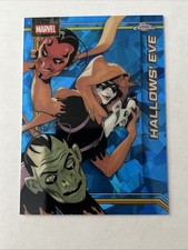 2026 Topps Marvel Chrome Sapphire Base Card Hallows' Eve #122 PWE