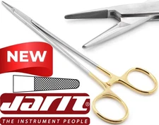 JARIT 121-131 Durogrip Crile Wood TC Tungsten Carb-Bite Needle Holder 7"