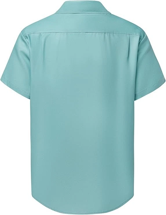 Camisa de boliche retrô casual – Top rockabilly havaiano tiki coquetel tucano - Imagem 2 de 4