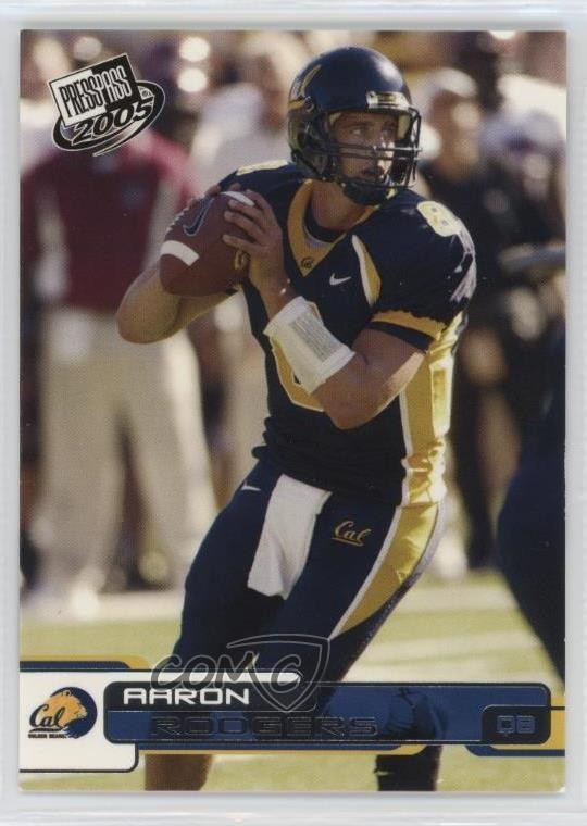 2005 Press Pass Aaron Rodgers #9 Rookie RC