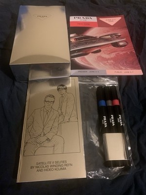 PRADA Mode Exclusive Limited Edition Markers Coloring Book Gift NYC Pop-up New