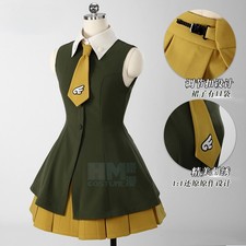 Card Captor Sakura KINOMOTO SAKURA Green Dress Halloween Cosplay Uniform Outfits
