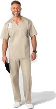 WonderWink Men's Big Wonderwork Big Men's V Neck Scrub Top