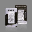 NADIR METAL REFINERY  1 OZ. FINE SILVER BULLION BAR 999 SEALED IN ASSAY / BU-UNC