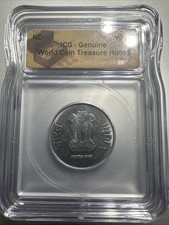 ICG Genuine World Coin India 2 Rupee