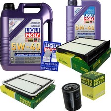 INSPEKTIONSKIT FILTER LIQUI MOLY ÖL 6L 5W-40 für Subaru Forester SH 2.0 AWD SJ