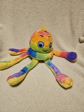 Jellyfish Octopus Plush Stuffed Animal Toy 14" Classic Toy Co. Multicolor
