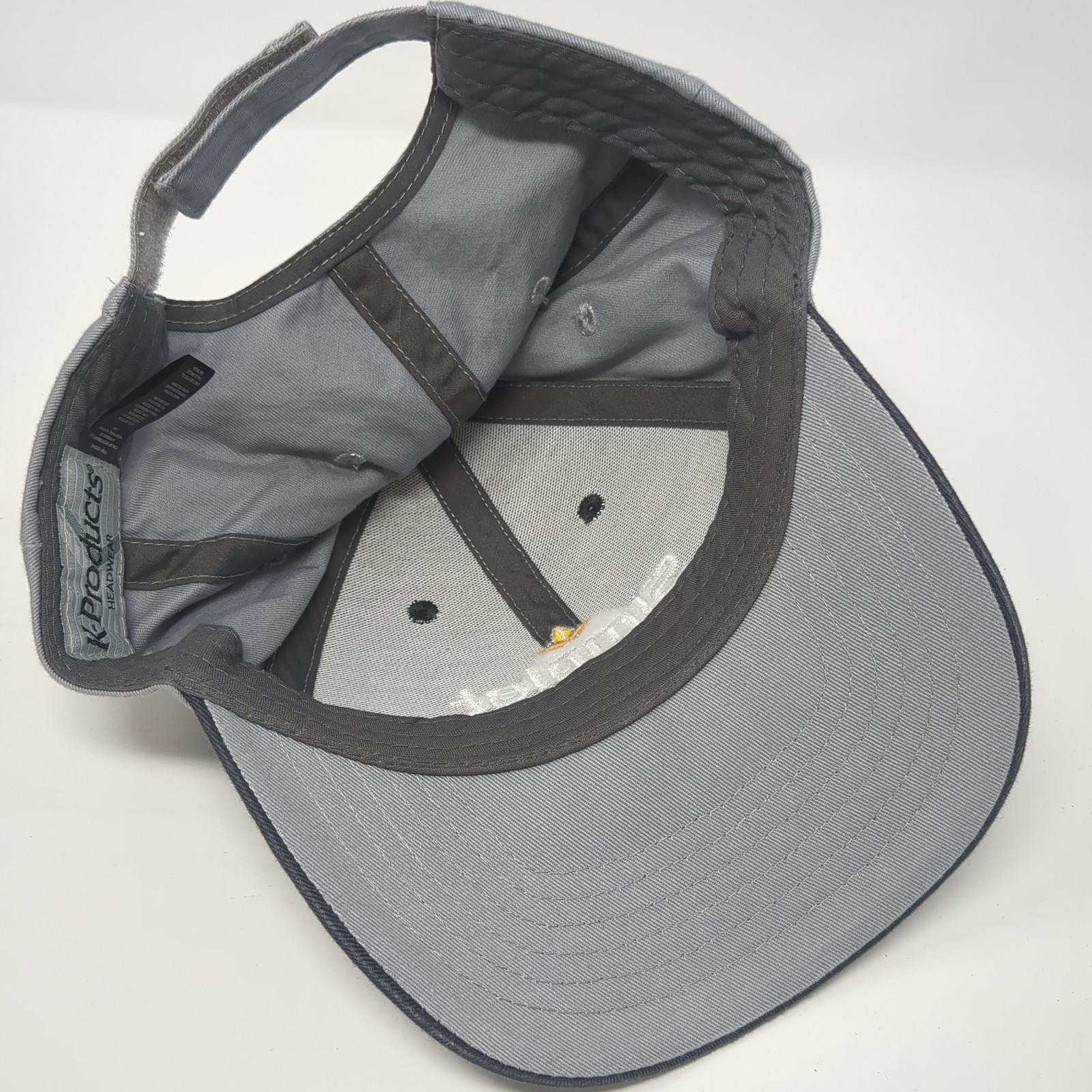 Simplot Strapback Baseball Cap Gray One Size Adju… - image 6