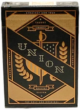 Theory 11 Union Playing Cards Gold Deck for Poker Playing