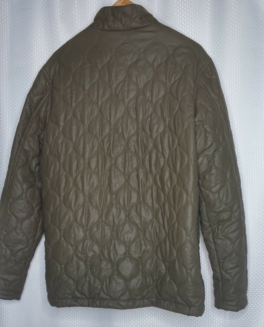 OURCASTE MEN'S WAX QUILTED PUFFER JACKET FATIGUE GREEN MEDIUM M eBay