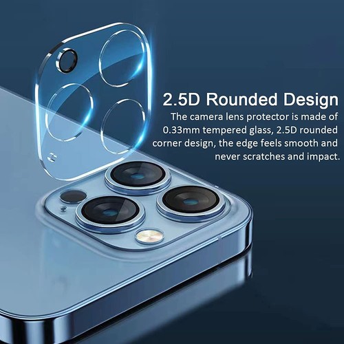 3 Pcs Tempered Glass Camera Lens Protector for iPhone 16 Pro Max 15 Pro Max Plus - 第 4/7 張圖片