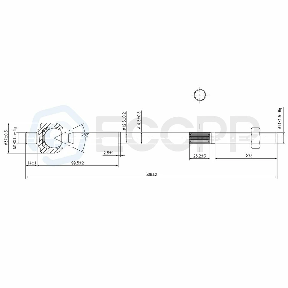 Nuevo 8x Brazos de control inferiores delanteros barras estabilizadoras para Chrysler Town & Country Foto 3 de 4