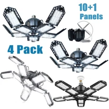 LED Garage Light 9000000LM Super Bright Work Shop Ceiling Light Deformable Bulb