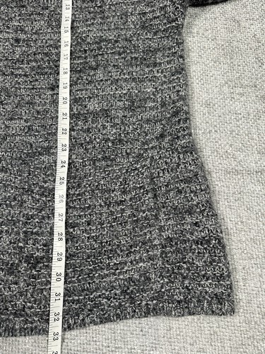 J Jill Pure Jill Cardigan Womens 2X Gray Mohair Wool Cashmere Blend Lagenlook - Picture 8 of 10