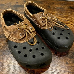 tie up crocs