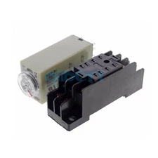 1s 10s 30s 60s 10m 60m Time Power On Delay Relay H3Y-2 Solid-State DPDT 8 Pins