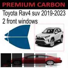 Premium Nano Carbon Window Tint fits Toyota Rav4 SUV 2019-2024 2F Precut Tint