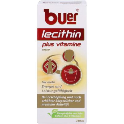BUER LECITHIN Plus Vitamine flüssig 750 ml PZN00612795