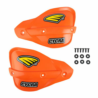 Cycra Replacement Enduro Hand Shields | Yellow High-Impact Plastic Handguards For Dirt Bike Motocross