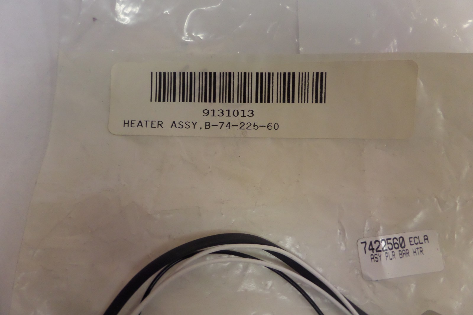 Vulcan Heater Assembly B-74-225-60 7422000 7422560 ECLA 40W 120V  