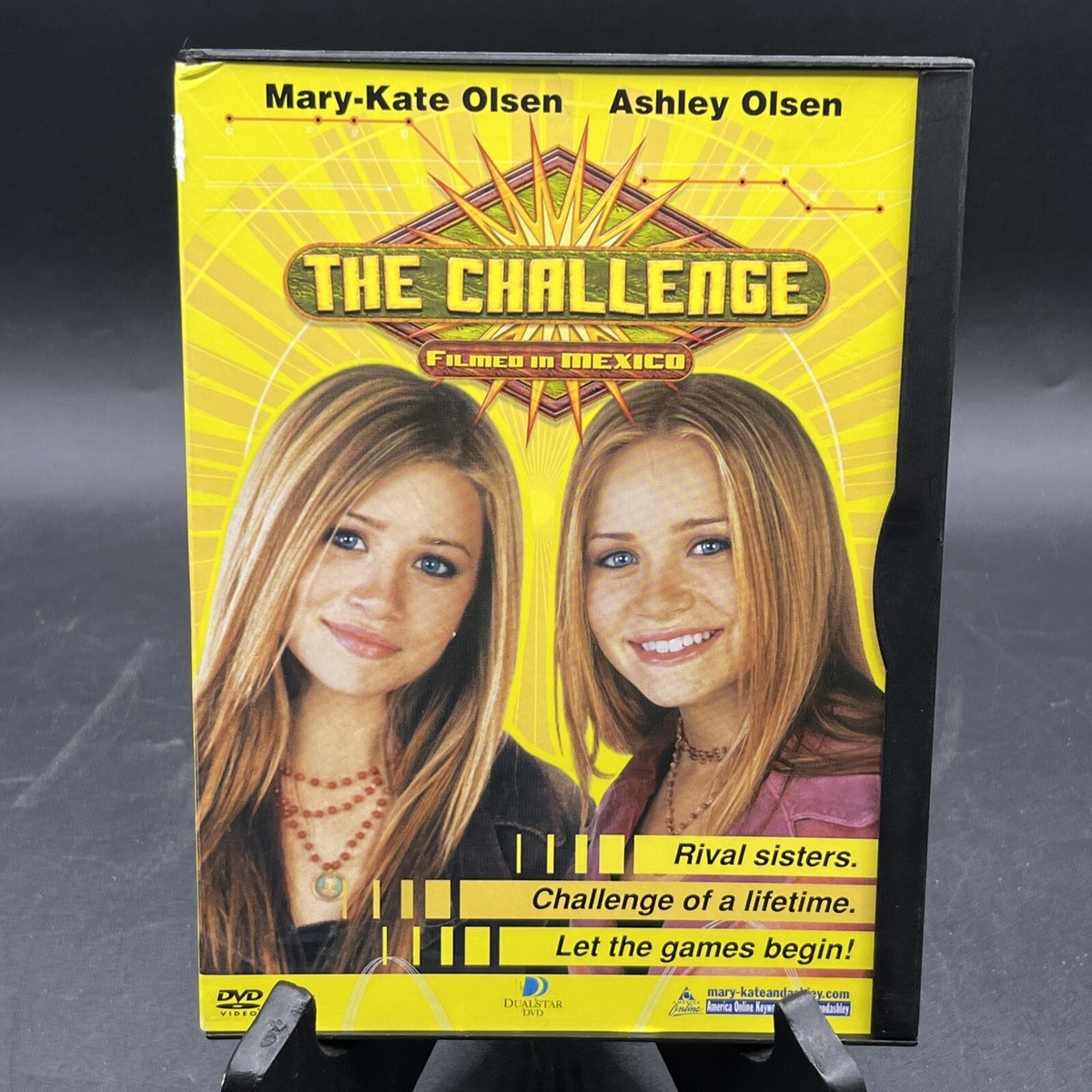 The Challenge (DVD, 2003) Tested Snap Case Mary-Kate & Ashley