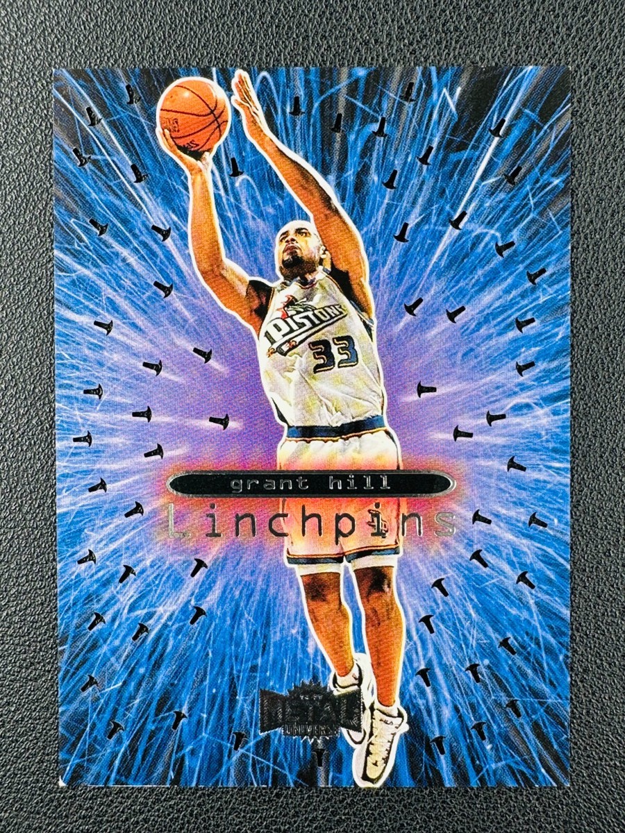 1998-99 Metal Universe Basketball Linchpins #4 Grant Hill SSP