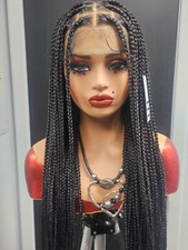 Knotless Braided Wig Full HD Lace 36 inch