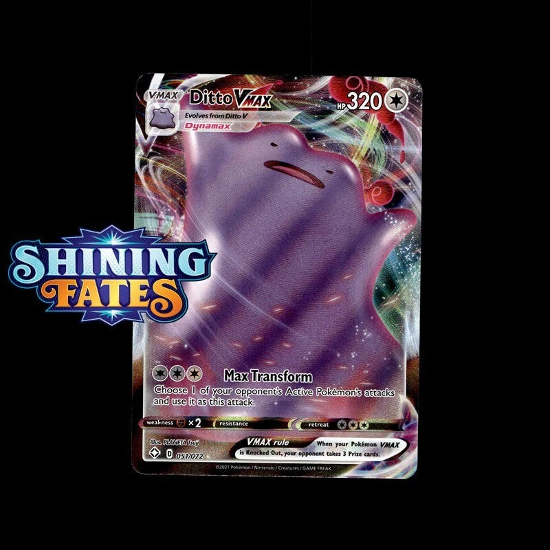 ditto vmax pokemon card Ditto VMAX Pokémon TCG Cards for sale