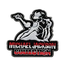 Michael Jackson Collection Embroidered Iron on Patch – King of Pop Tribute Badge
