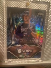 Marketplace image: 2022 Topps Chrome Matt Olson Superfractor 1/1 Club Plaques Holo Braves All Star