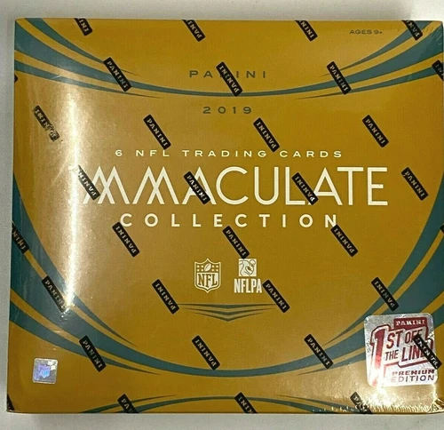 2019 FOTL Panini Immaculate Football Hobby Box Sealed 🚚✅