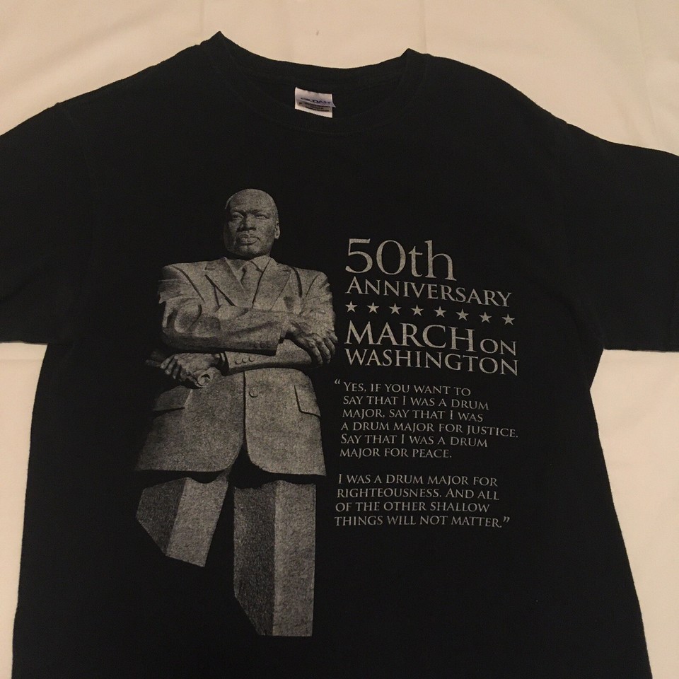 Vintage Martin Luther King Jr. TShirt Men’s Small Black History MLK