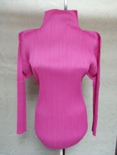 Pink Simple Tops PLEATS PLEASE Issey Miyake VG