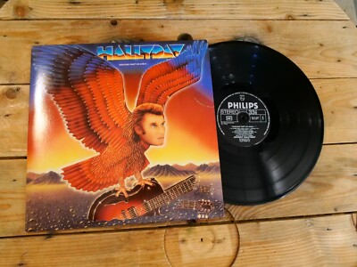JOHNNY HALLYDAY IRGENDWO EIN ADLER LP 33T VINYL EX COVER EX ORIGINAL 1982