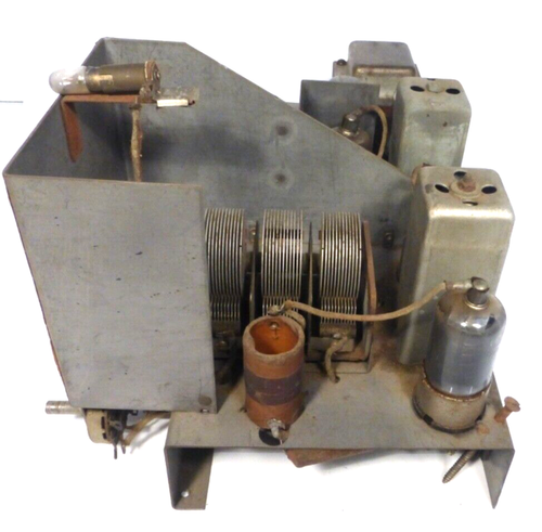 vintage SETCHELL CARLSON 588 DA TAVOLO: CASSA non testata con TUTTI E 5 I TUBI - Foto 6 di 7