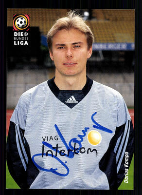 Darius Kampa  Autogrammkarte 1 FC Nürnberg 1998-99 Original Signiert+A 104837