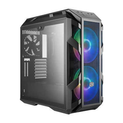 Cooler Master MasterCase H500M ARGB Airflow ATX Mid-Tower with Quad Tempered 