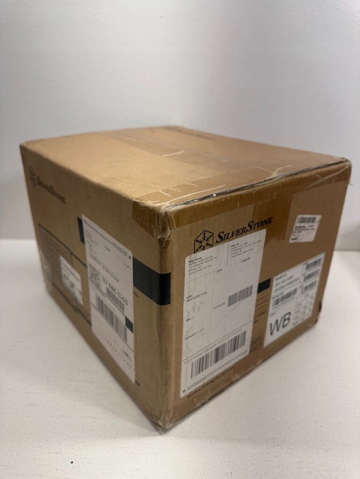 SilverStone Technology Ultra Compact Mini-ITX Computer Case SG13 NEW - Image 4 of 4