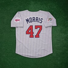 Jack Morris 1991 Minnesota Twins World Series Cooperstown Men's Road Jersey