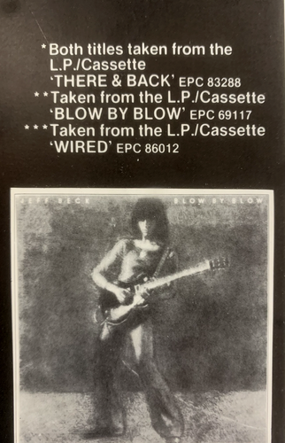 JEFF BECK Special 4 Track Single (1981) UK PROMO 7" 45 *NEAR MINT L@@K! a3605 - Picture 4 of 4