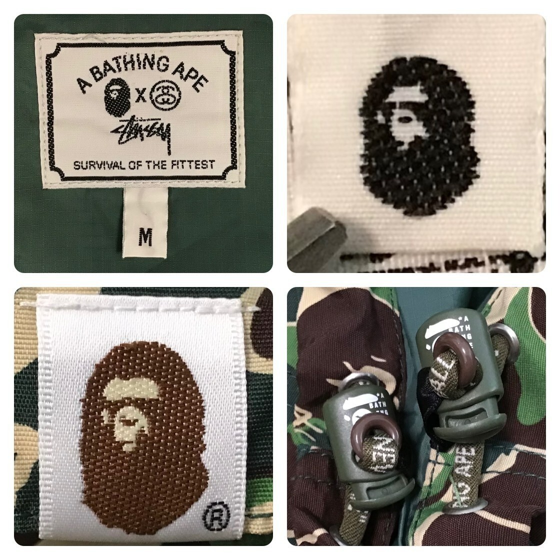 A BATHING APE x Stussy スノーボードジャケットMサイズ A Bathing Ape x Stussy 2013 Fall/Winter “Ill Collaboration