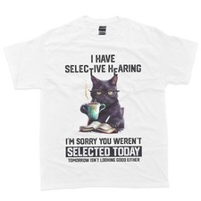 Sarcasm Humor Saying Cat Gift For Mens Womens Funny T-Shirt