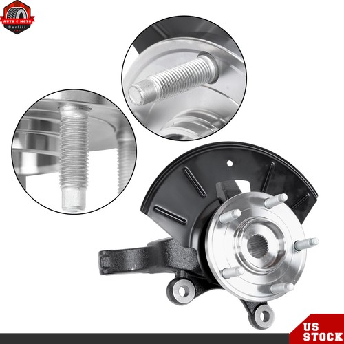 Conjunto de nudillos con cojinete de cubo de rueda delantera 2 unidades para Ford Escape Mazda Tribute 3,0 L - Imagen 5 de 15